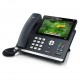 Yealink SIP-T48G LED Wired handset Negro